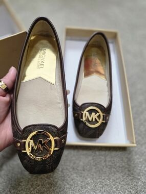 Michael Kors Brown Fulton Moccassins